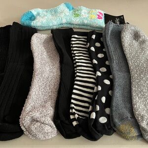 Socks. Hardly if worn at all. Very good quality one has tags.